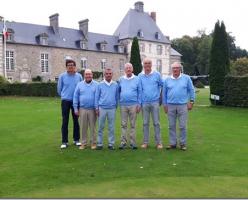 Cormorane Equipe Senior septembre 2018 golf des Ormes